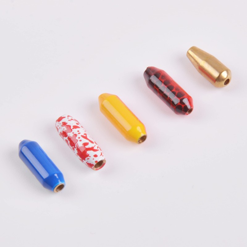 OROOTL Fishing Spinner Lure Bodies Kit, Brass Lure Bodies for
