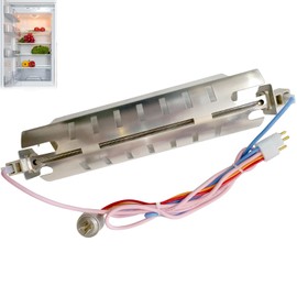 2024 Upgraded WR51X10029 Refrigerator Defrost Heater, Fit for GE Kenmore Refrigerator, Replace PS303760 AP2071521, with Thermostat & Harness Assembly