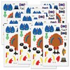 Make-A-Turkey Thanksgiving Sticker Sheets, Makes 12 Turkeys, Kids Classroom Activities,