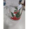 Libbey Vintage Libbey Christmas Holly and Berries D Handled Mugs