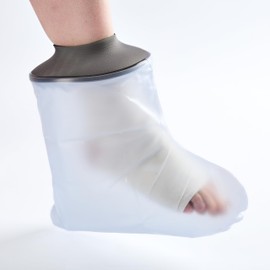 StrideOn Toe, Foot and Ankle Waterproof Cast and Bandage Protector Designed to Protect Dressings and Injuries While Showering or Bathing