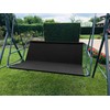 Replacement Swing Seat Cover for Garden Swing Seat Black 138