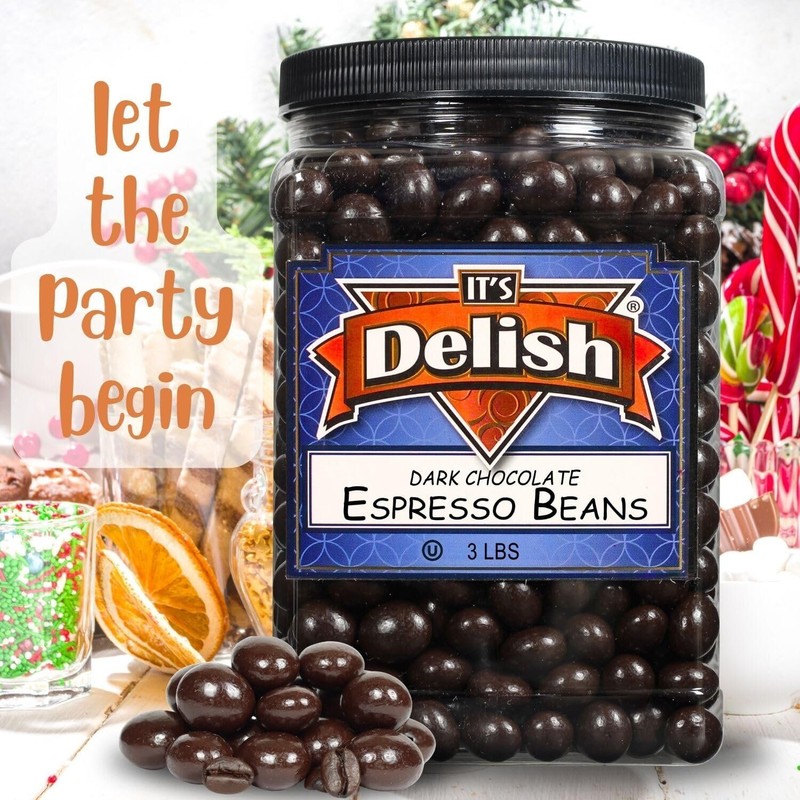 It'S Delish Dark Chocolate Covered Espresso Beans - by It's