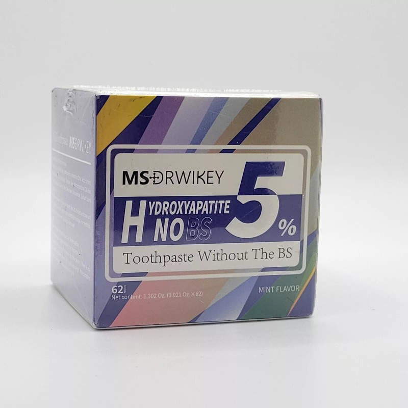 MSDRWIKEY Hydroxyapatite Solid Toothpaste Tablets 62 Count MINT Flavor New