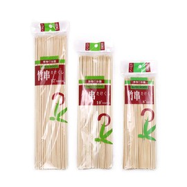 HTB HTB-BS25 Round Hard Sterile Bamboo Skewers, 9.8 inches (25 cm), 100 Pieces, For Outdoor Activities, Barbecue Skewers, Camping, Gourmet, Grilled Skewers, Home Parties, Cookware, Kitchen Tools, Commercial Use, Natural, Flower Viewing
