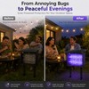 Solar Bug Zapper for Indoor & Outdoor Use – USB