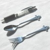 Nagao Tsubamesanjo Children's Collection Children's Spoon and Fork Set, Ciao,