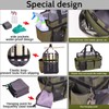Timoxi Large Cleaning Caddy Bag Built-in Sturdy Support Board, Cleaning