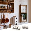 Flush Mount Bracket, Interlocking Photo Frame Hook 56 x 36mm