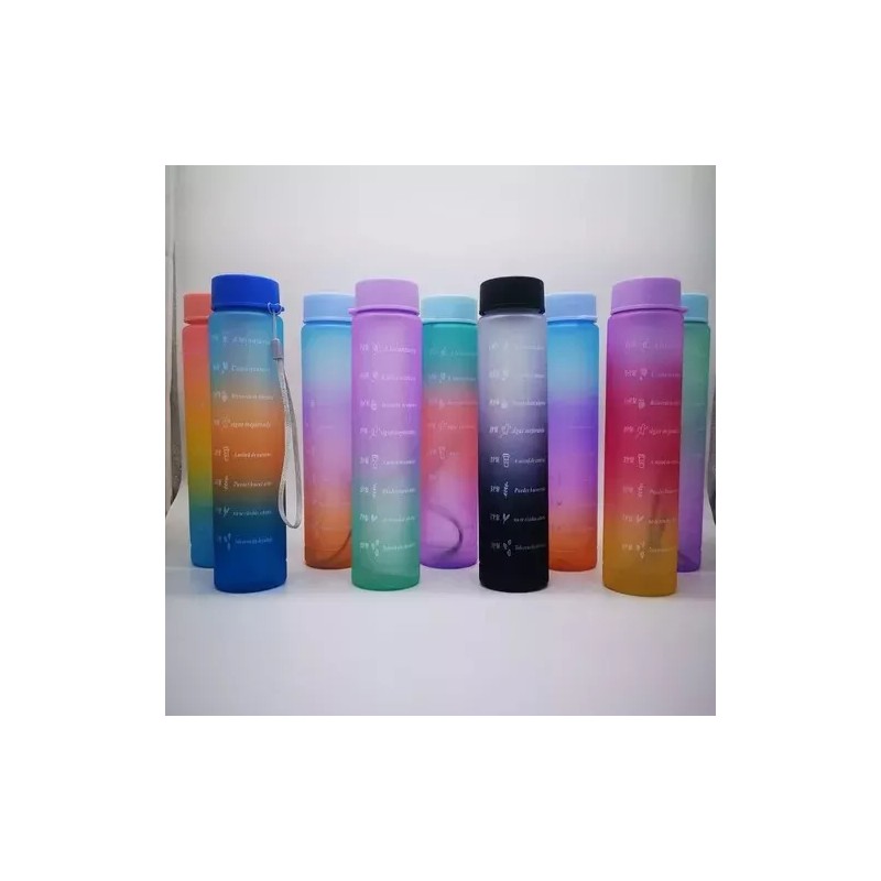 Taej 85 Pack Con 10 Cilindros Vasos Motivacionales Deportivos 330ml