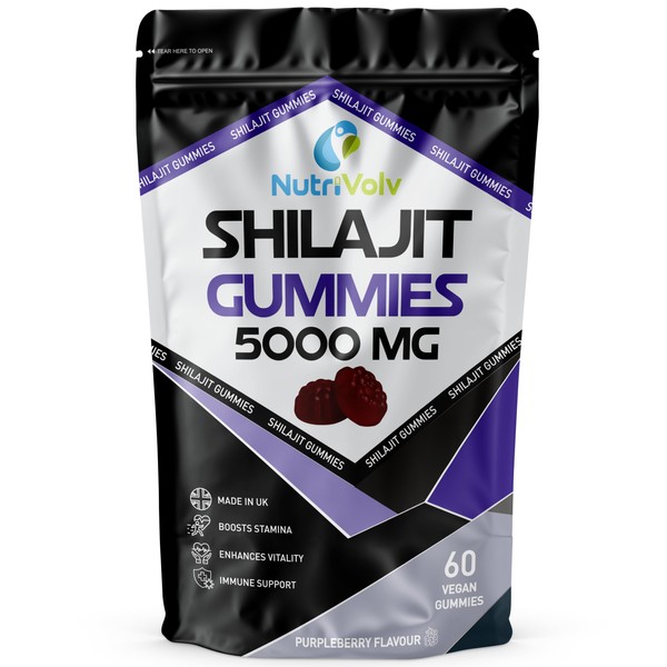 Himalayan Shilajit Gummies | 5000mg High Strength | 60 Count