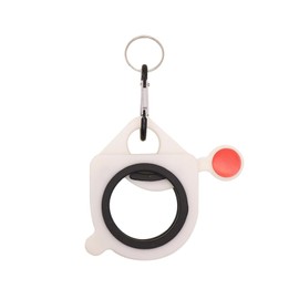 Reusable Zip Tie Holders - Nylon Cable Tie Buckle Organizer for Wire Management | Heavy-Duty Plastic Cord Keeper (White) - Fits 4mm-8mm Ties