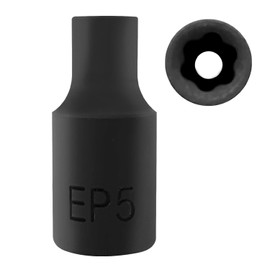 ZKTOOL EP Socket EP5,1/4'' drive External Torx Plus Socket.