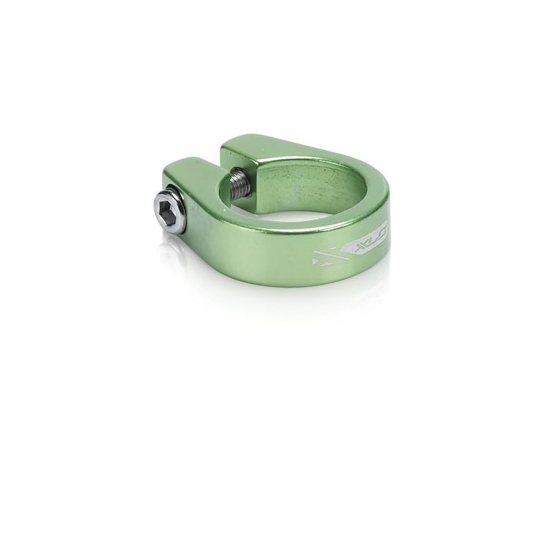 XLC Unisex 2502064318 Clamping Ring Seat Post, Green, 3.2 x