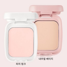So Natural Pore-Cleaning Fix Cover Pact No-Foundation, Peach Pink, 1 Piece / 쏘내추럴 모공순삭 픽스 커버 팩트 노파데, 피치 핑크, 1개