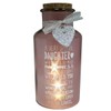 Special Daughter Light Up Jar Messages of Love Range Birthday