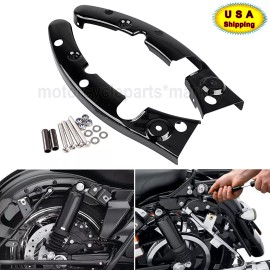 Unbranded Black Rear Fender Strut Cover Fit For Harley Touring Street Glide FLHX 2009-2013