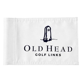 2BUT Old Head Golf Links Golf Pin PGA Flag Practic Putting Green Golf Flag For Backyard Garden Double-Sewn 600D Nylon Miniature Pin Flag Regulation Tube Flag(8"X6")