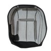 SecosAutoparts Driver Bottom Black Leather with Black Lines Seat Cover