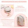 PATIKIL Mini Backpack Cute Cosmetic Bag for Women, PU Leather