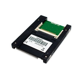 Syba Dual Compact Flash CF to 44 Pin IDE/PATA 2.5" Adapter Enclosure, Black SD-ADA45006