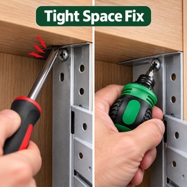 Mini Ratchet Screwdriver Set – Multifunctional Portable Precision Screwdriver with Interchangeable Bits