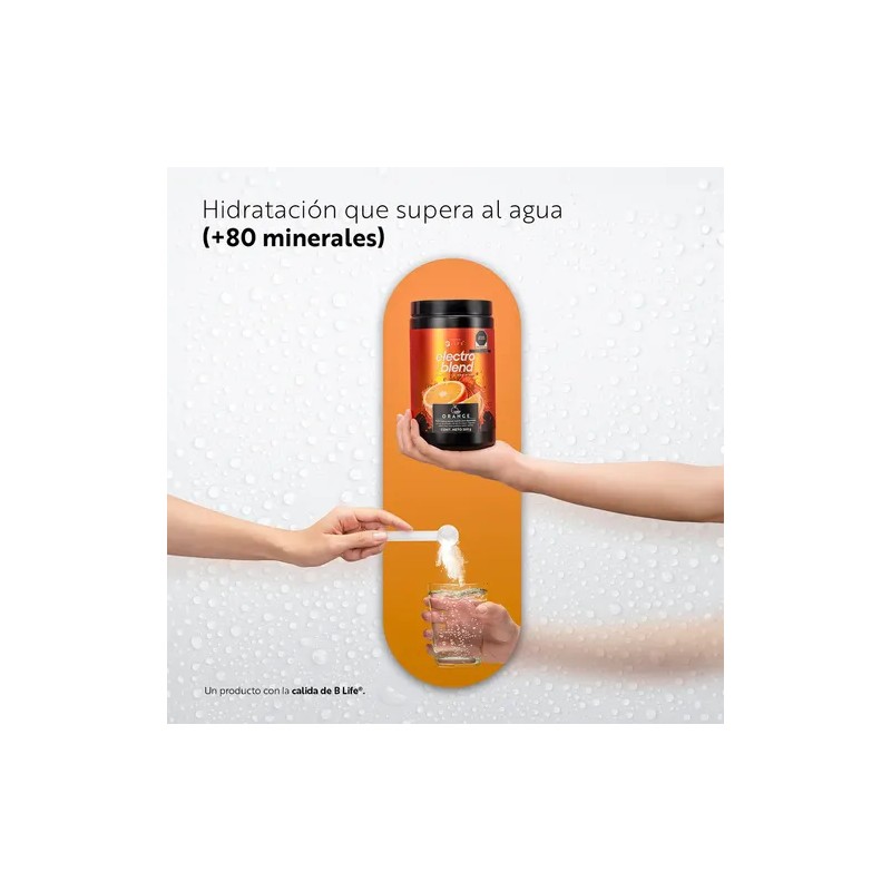 Bebida Hidratante En Polvo 360gr. Electroblend. B Life Sabor Orange