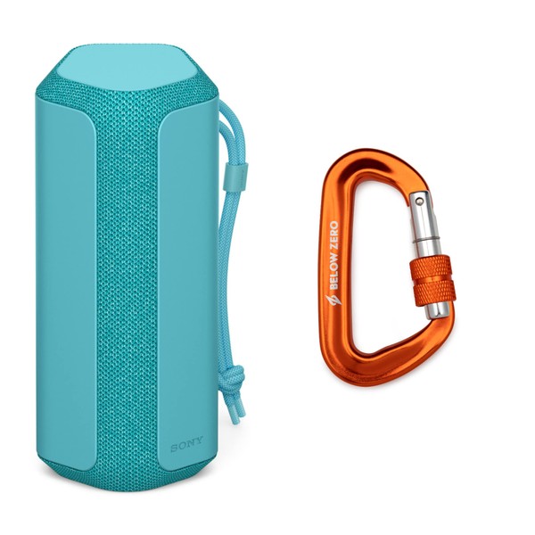 Sony SRS-XE200 X-Series Wireless Ultra Portable Bluetooth Speaker (Blue) Bundle