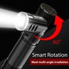 HAUTMEC Rechargeable LED Flashlights 500 High Lumens Super Bright Magnetic