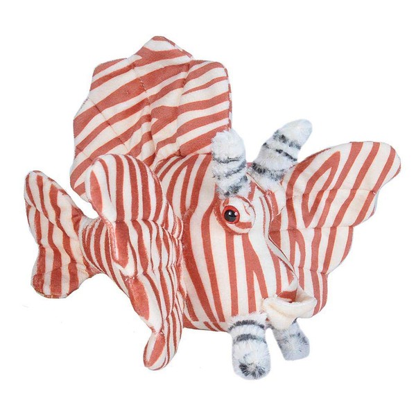 Wild Republic Lionfish Plush, Stuffed Animal, Plush Toy, Gifts for Kids, Sea Critters 8"