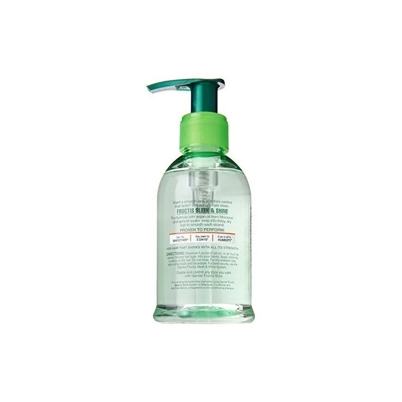 Garnier Fructis Cuidado Del Cabello Liso Y Suero De Brillo