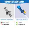 6st Bite Valve with 2 Straight and Angled Hose Connector