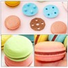 Operitacx 4 Boxes Macaron Erasers Cute Erasers Mini Colourful Erasers