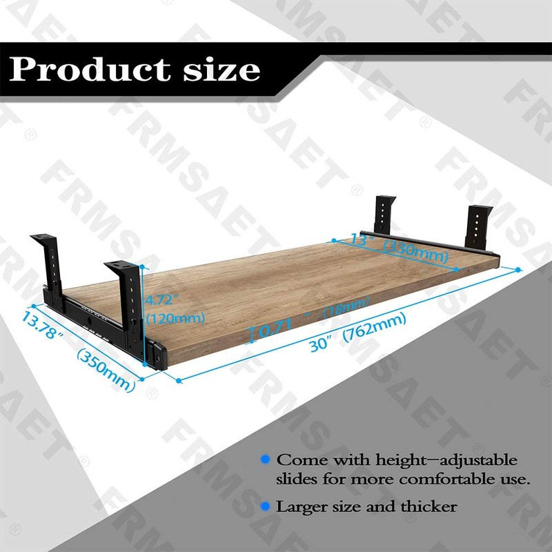 FRMSAET Furniture Accessories Office Product Desk Suits Hardware 20/24/30 inches