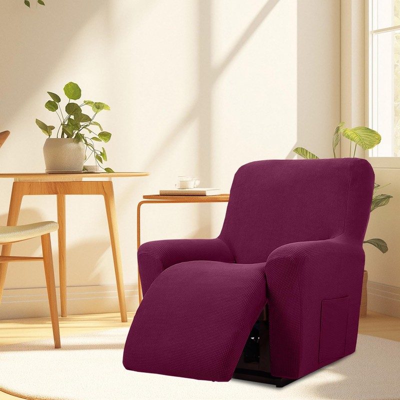 Cupuamon Recliner Chair Covers,Lazy Boy Recliner Covers Stretch Reclining Covers
