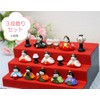 Glass Square, Cute Glass Hina Dolls, Imperior, Large