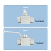sliyxtwio Hydraulic Ball Valve, 2 Way 7250 PSI High Pressure