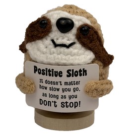 HOOYee Positive Sloth Crochet Kits for Gifts