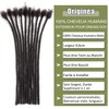 Originea Dreadlock Human Hair Extensions for Women/Men, 0.6 cm Thick,