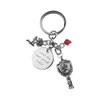 Art Attack Enchanted Rose Keychain Until the Last Petal Falls