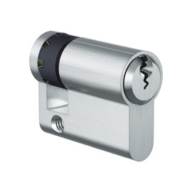 EVVA EPS Half Cylinder 31/10 | High-Quality Door Cylinder Lock Cylinder | Technical Copy Protection & Patent Protection up to 2041 | High Wear Resistance | Cylinder Including 5 Keys and Security Card