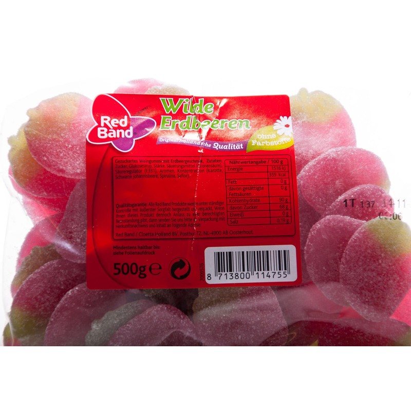 Red Band Wild Strawberries 500g
