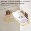 Ganchos Adhesivos, 10 Piezas de Ganchos de Pared Autoadhesivos Ganchos