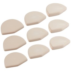 Houden Trivet, White, Exterior Size: Length 2.0 x Width 8.7 x Height 3.9 inches (5 x 22 x 10 cm), Set of 3 Types