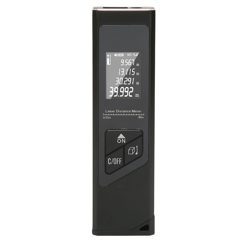 Laser Distance Measure with LCD Backlight 131 Feet High Accuracy