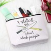 GJTIM Needleworker Gift Cross Stitch Project Bag - I Stitch