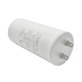 Superior Electric CMC7016 120 MFD +/-5% 50Hz/60Hz AC 300V Cylinder Motor Starting Capacitor with 8mm Mounting Thread (CD60)