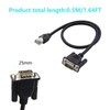 LANMINGLEL RJ45 to DB9 Cable RJ45 Male to DB9 9-Pin