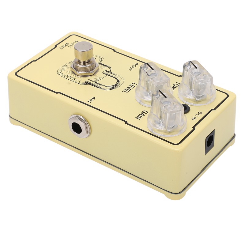 Guitar Effect Pedal Blues Drive Distortion Adjustable Single Instrument Accessory