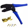 Electronix Express Durable Ratcheting Crimper for Non-insulated or Open Barrel